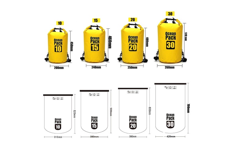 The Guide for Different Size Bag to Customers