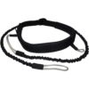 Entirety Foil Leash,featuring a black strap with coiled, braided ropes extending from either end.