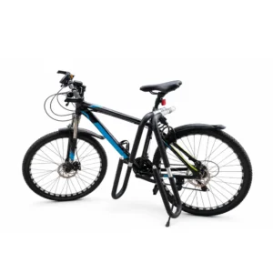 quick release surfboard bike rack on a bike