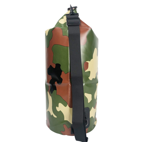Adjustable Shoulder Straps on Military Roll-Top Drybag