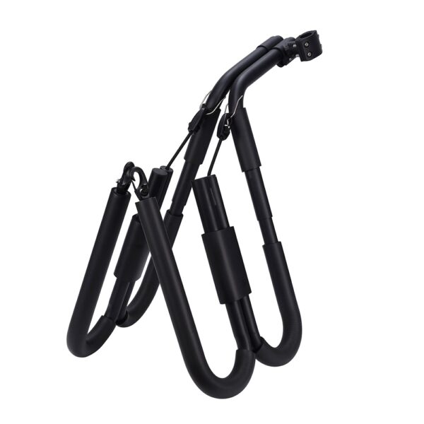 Shortboard Bike Rack Carrying Two Surfboards Side by Side
