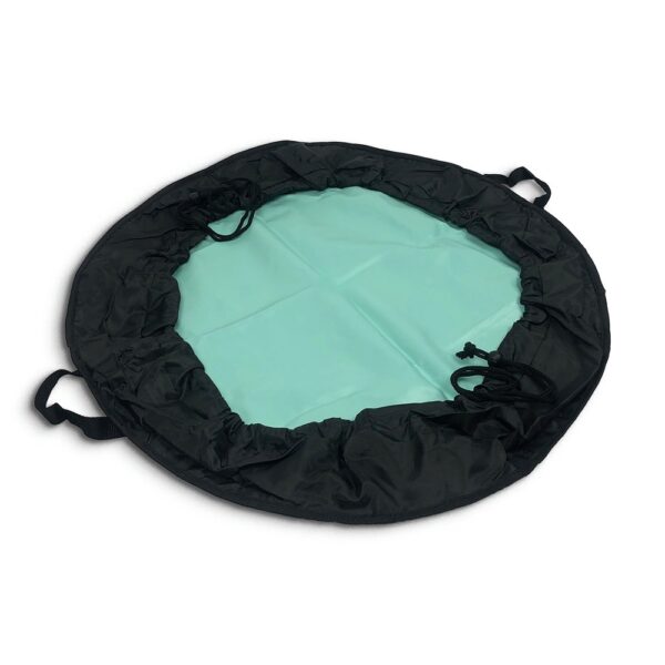 Open waterproof surf changing mat with drawstring and 600D Oxford cloth